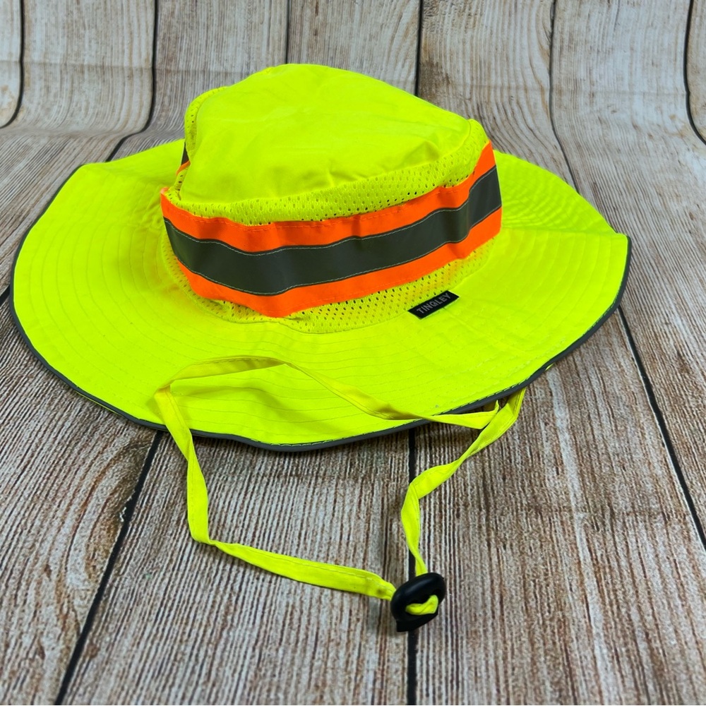 Tingley High Visibility Sun Bucket Hat Yellow Orange Size Small/Medium